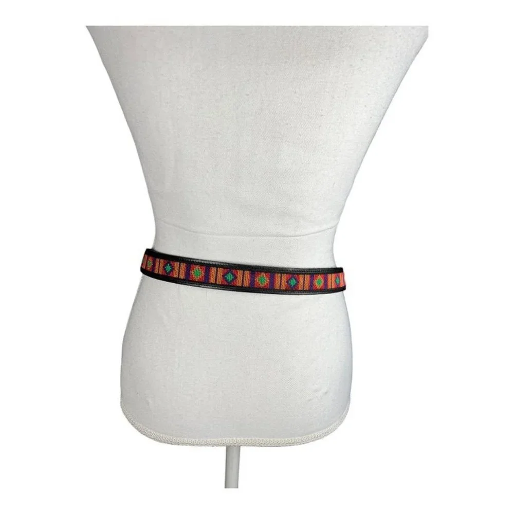 Leather & Embroidered‎ Belt